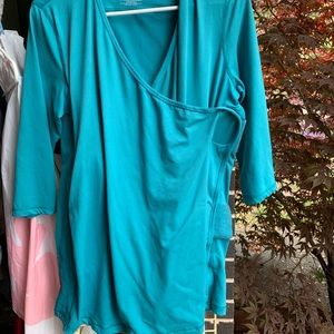 Nuroo Baby 3/4 length sleeves. Teal